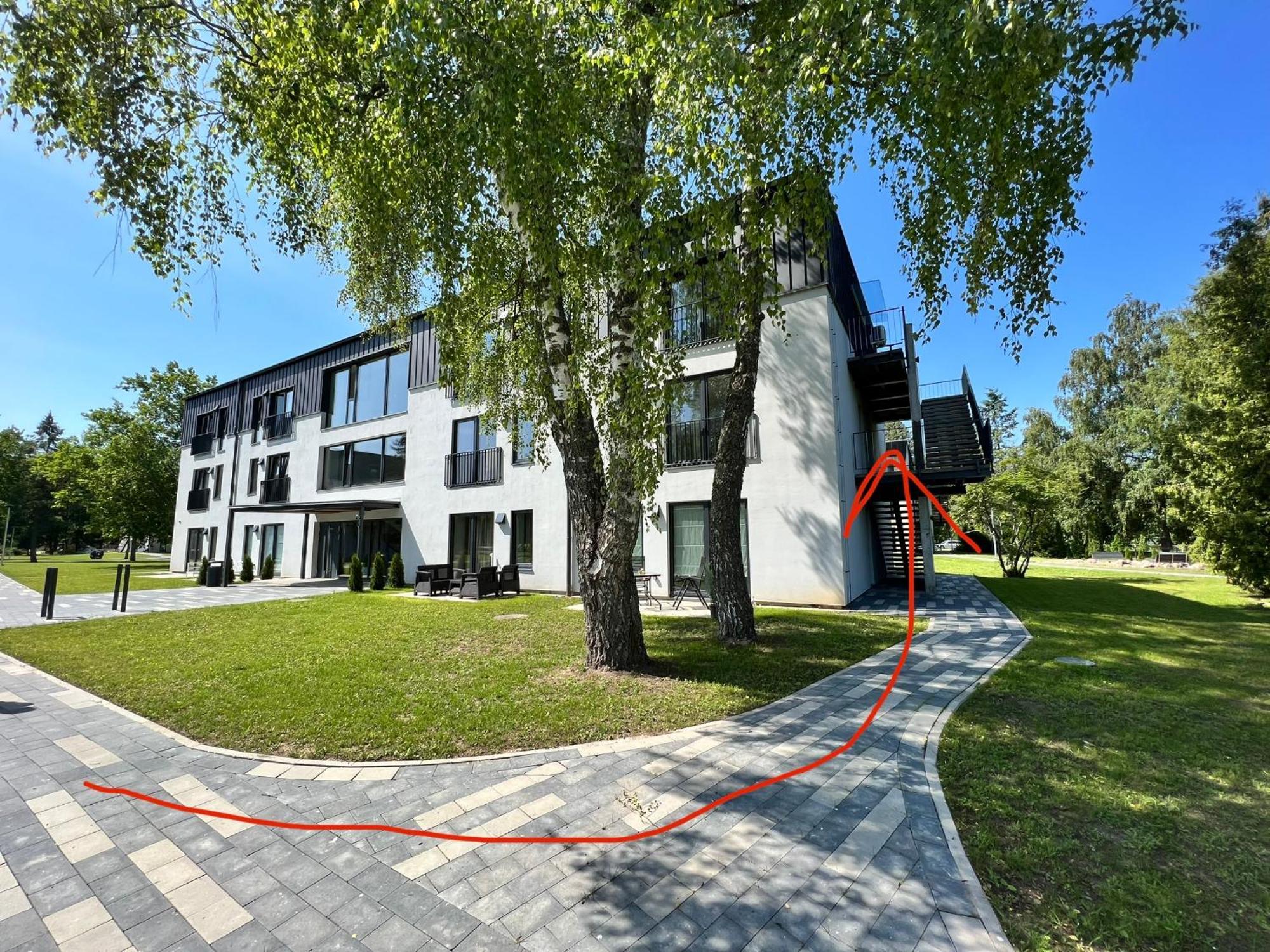 Lovely Apartment By The Sea. Ķesterciems Exterior foto